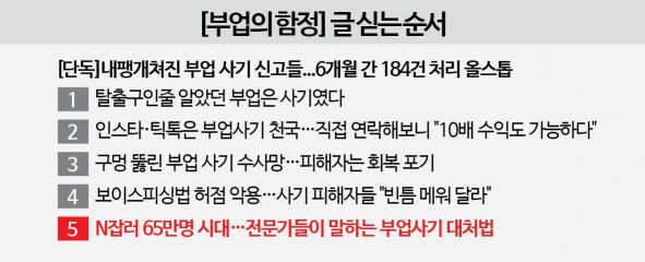 "Too Ashamed to Tell My Family"... Experts Share How to Respond to Side Job Scams [The Pitfalls of Side Jobs]⑤