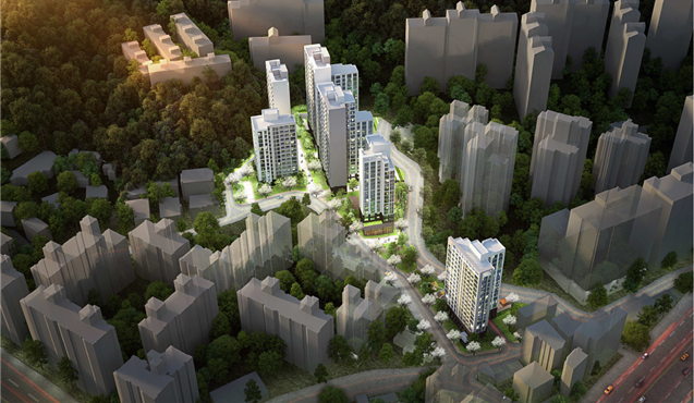 마포구 창전동 46-1번지 일대 모아타운 예시도. 서울시