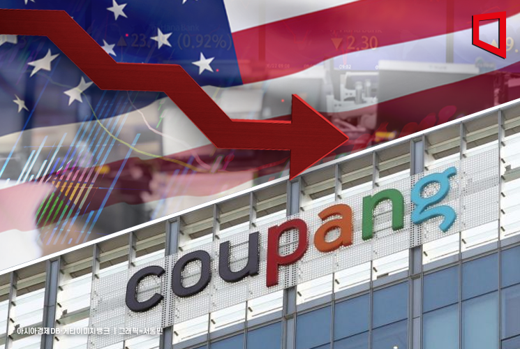 '3370만명 정보 유출' 쿠팡, 美 증시서 5%대 하락