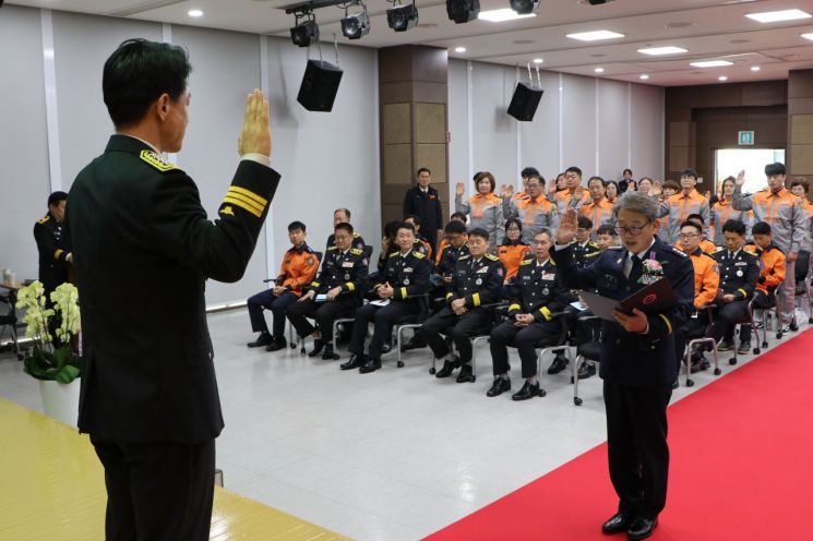 양주소방서, 전국 최초 '요양타운 전문의용소방대' 출범