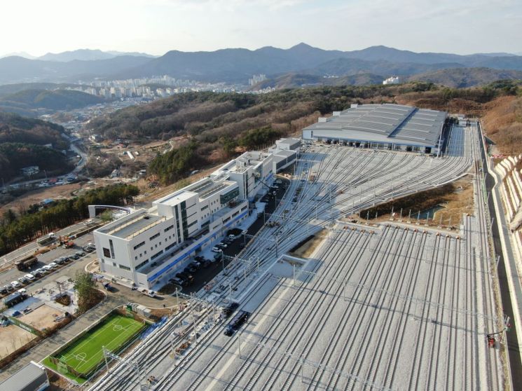 진접차량기지 전경. 서울시