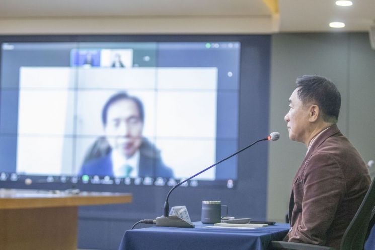 KAIST 학과장들 앞에서 '평택캠퍼스 전폭 지원' 약속한 평택시장