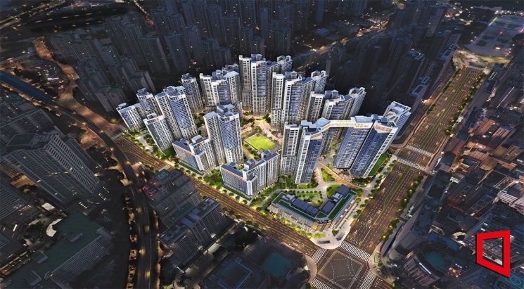 잠실 르엘 조감도. 롯데건설 제공