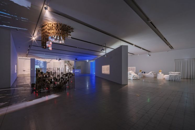 '일렉트릭 쇼크' 전시 전경. 서울시립 북서울미술관 제공