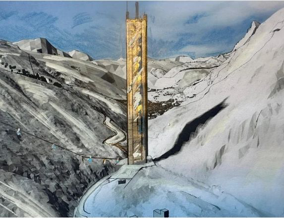 스위스 체르마트 마을에 들어설 초고층 빌딩 '리나 피크'. 리나피크 홈페이지