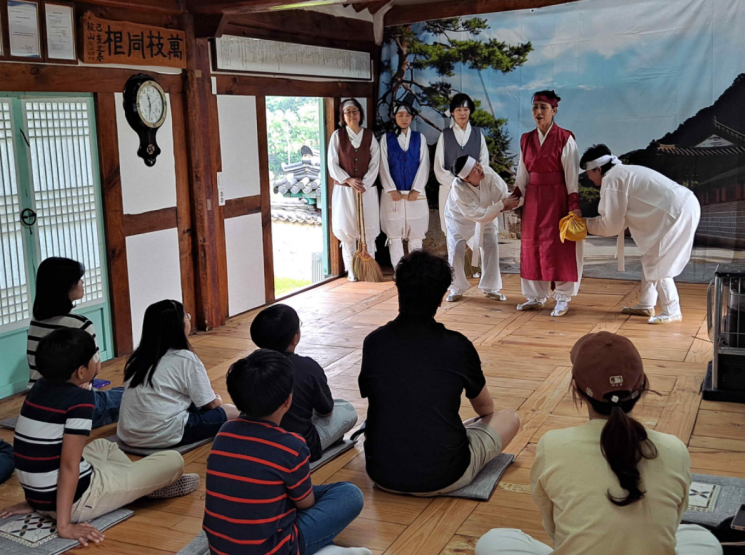 '다정다감 세종일주' 국가유산 체험 교육 현장