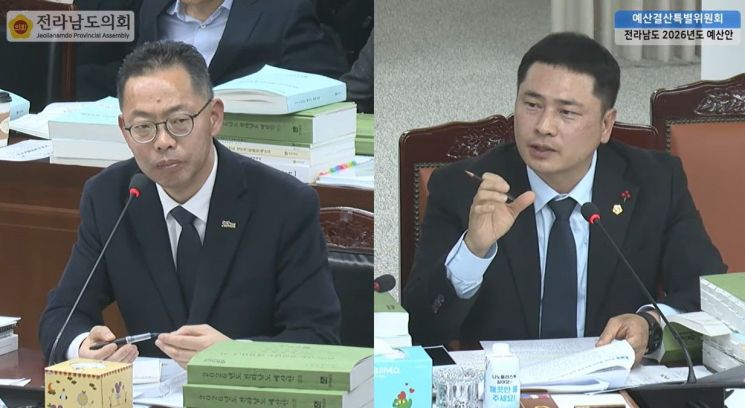 임형석 전남도의원이 취업 청년들의 출산·육아 공백에 대해 지적하고 있다. 전남도의회 제공