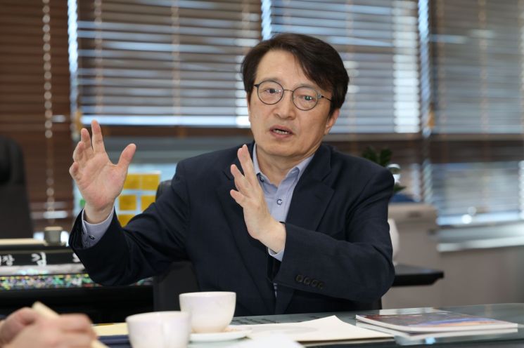 김의겸 새만금개발청장. 새만금개발청