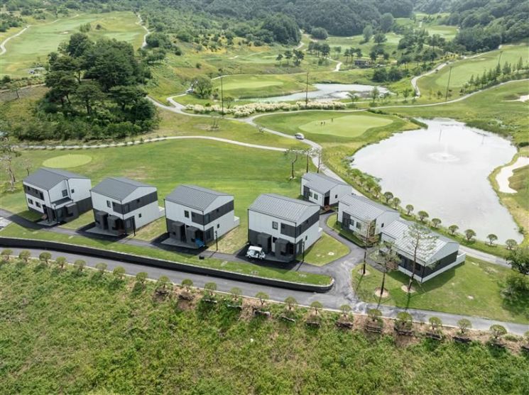 GS건설 목조 모듈러 단독주택 전문 자회사 자이가이스트(XiGEIST)의 기업 간 거래(B2B) 주택 모습. GS건설