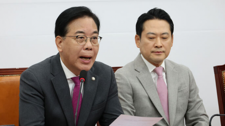 野 "통일교 금품수수 민주당도 수사"…與"불법 후원 아냐"