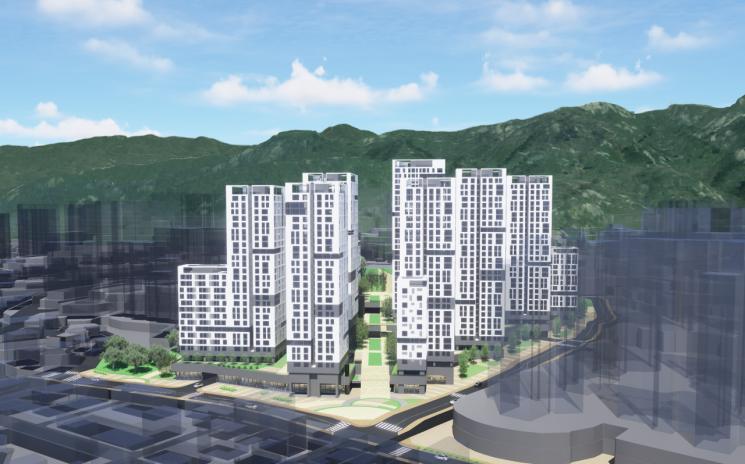 서대문구 홍제4구역 정비사업 투시도. 서울시