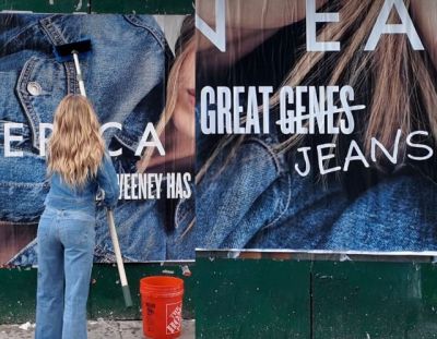 "제일 핫하다" 트럼프가 극찬…미국을 두 쪽 낸 '청바지' 여배우, 논란에 첫 입장