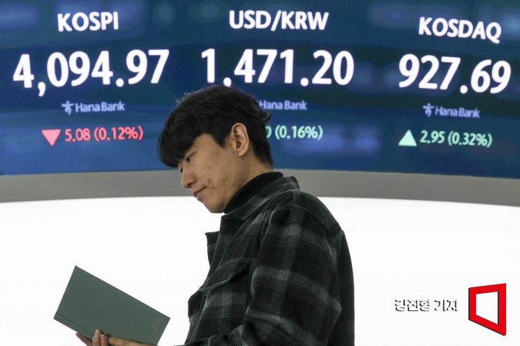 '외국인·기관 팔자' 코스피 장 초반 약보합...코스닥은 소폭 오름세 - 뉴스 썸네일 이미지