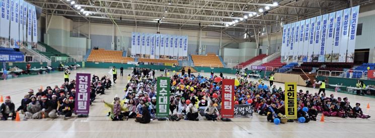 화순군한마음대회 단체 기념사진. 화순군 제공