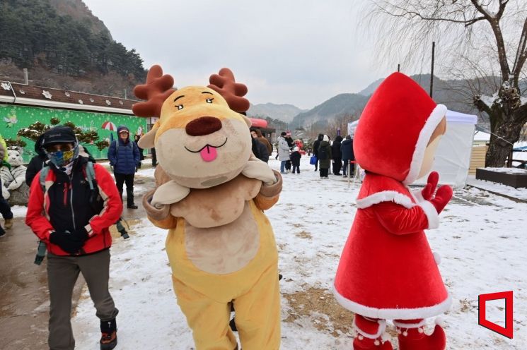 분천 2024 산타마을 전경