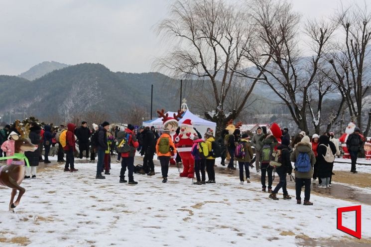 분천 2024 산타마을 전경