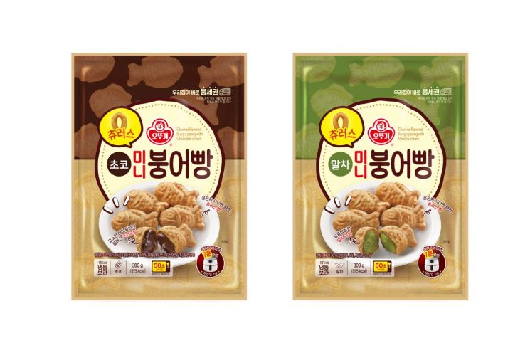 츄러스 미니붕어빵 2종. 오뚜기 제공.