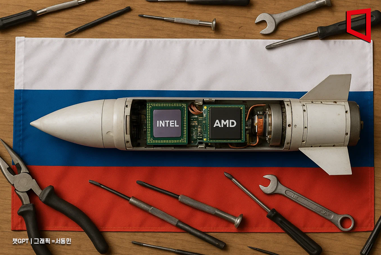 인텔·AMD, 美서 피소…"러 무기에 칩 공급"