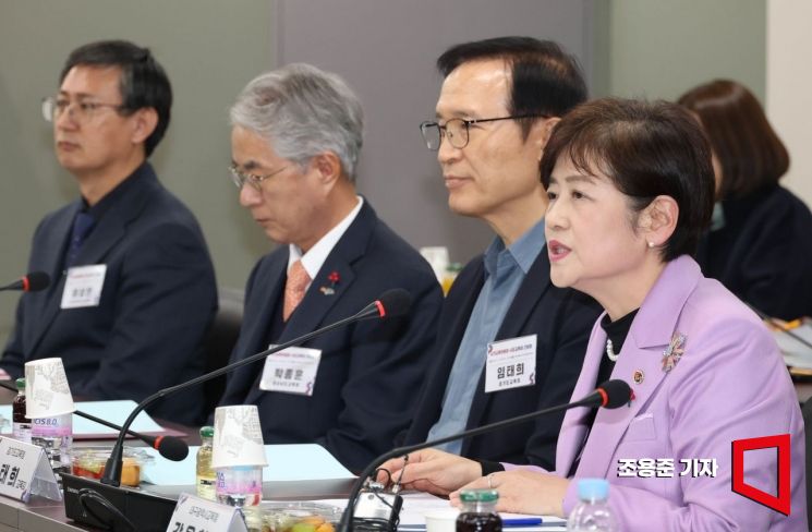 [포토] 발언하는 강은희 전국시도교육감협의회장