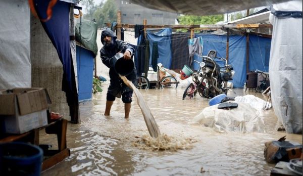 가자지구·이스라엘에 폭풍·홍수…10여명 사망