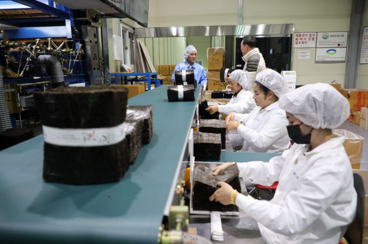 전남도, 2030년까지 김 수출 7억 달러 목표