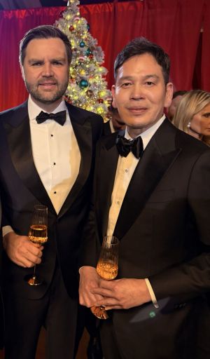 밴스 부통령 '성탄절 만찬' 간 정용진 회장…美 AI 수출 협력 논의