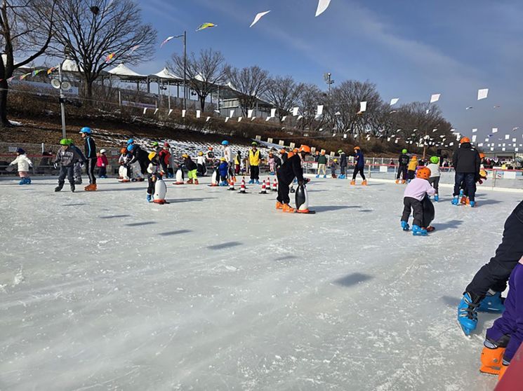 성남시, 야외스케이트장·썰매장 20일 문 열어