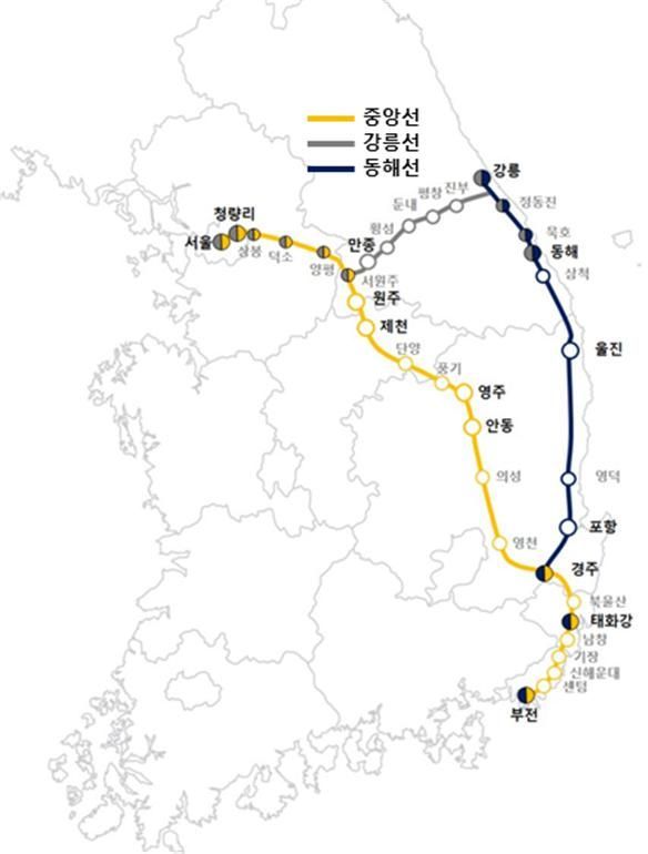 강릉~부산에 준고속철 투입…1시간 단축
