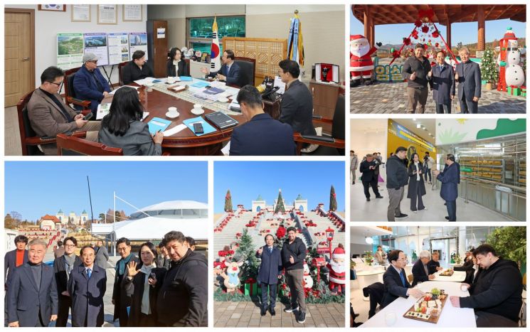 '심슨 가족' 랄프 소사 감독, 전북 임실군 방문 '눈길'