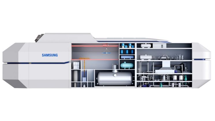삼성중공업, '부유식 해상 SMR' 개념설계 인증 획득