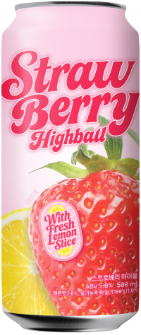 [오늘의신상]롯데마트·슈퍼 '스트로베리 하이볼'