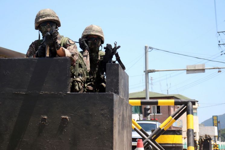 육군 8기동사단, 의정부·양주 등 4개 시서 대침투종합훈련 진행