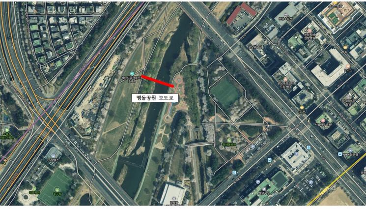 성남시, 탄천 맴돌공원 보도교 설치…백현동~수내동 동서로 연결