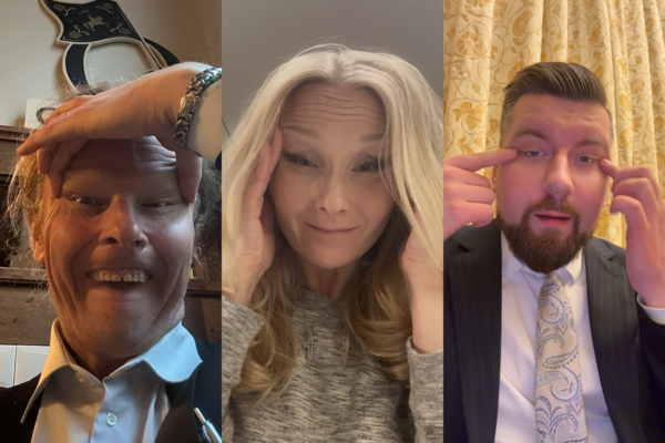 "내가 미스 핀란드다" 정치인들 눈찢기 인증…"인종차별 아니라고?" 뭇매