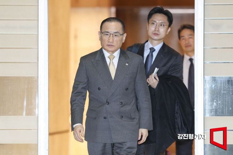 [포토] 위성락 국가안보실장 미국 출국