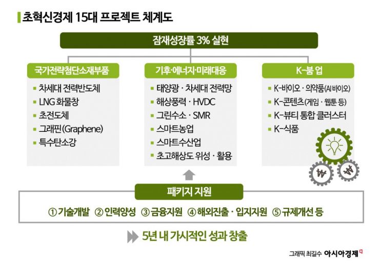 정부, 경제 대도약 날갯짓…30조 국민성장펀드·15대 초혁신과제 가동(종합)