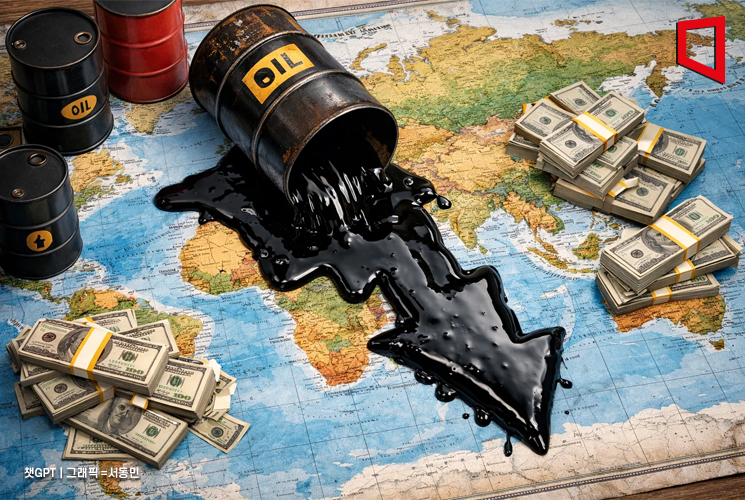 국제유가 약 5년 만에 최저…WTI, 배럴당 55달러 붕괴(종합)