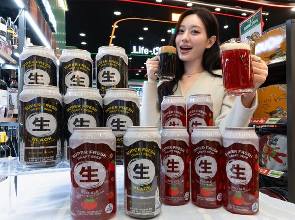 [오늘의신상]세븐일레븐, 생드래프트블랙·생드래프트레드 선봬