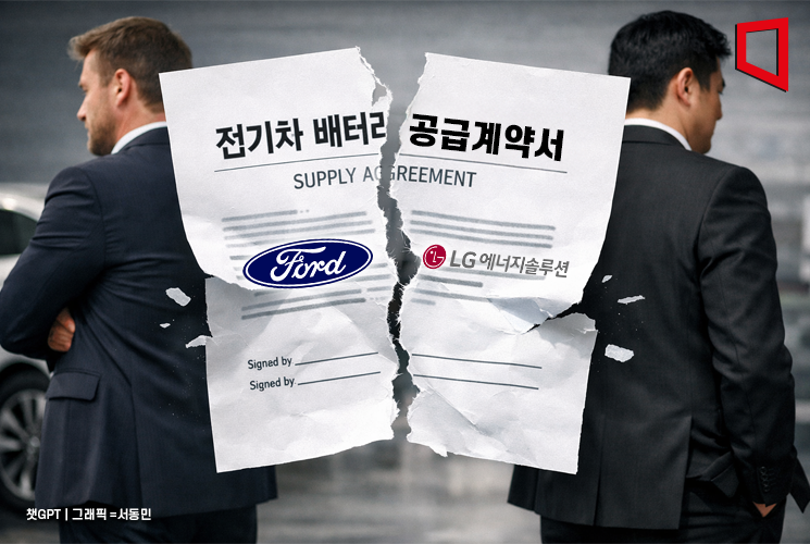 LG엔솔 "포드와 9조6000억 전기차 배터리 공급계약 해지"