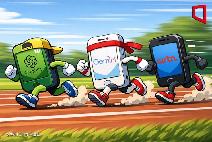 4명 중 3명꼴 AI 쓴다…챗GPT 강세 속 제미나이·뤼튼 약진