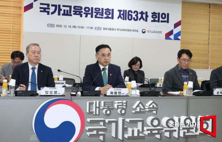 [포토] 발언하는 차정인 국가교육위원장