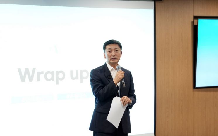 이용욱 SK온 CEO "원가·제품·수주 선순환이 생존 조건"