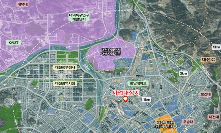 대전 대덕구 오정동 '도시재생 국가시범지구' 최종 선정