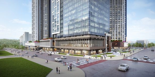 동탄역 앞 상업시설 ‘디에트르 더 플레이스 마당’ 임대완료 호실 공급