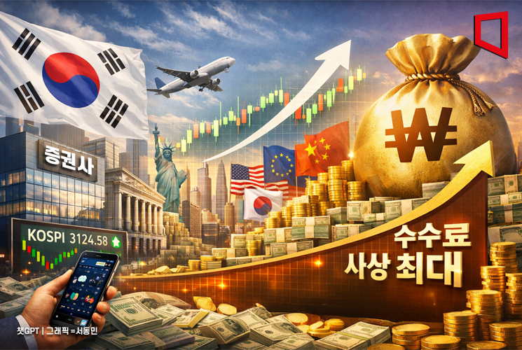 증권사 해외주식 수수료 2조 '사상 최대'…개미 절반은 손실(종합)