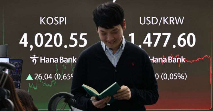 4000피 회복…코스닥은 1.6%↑