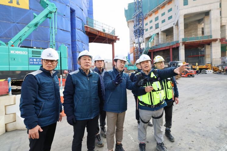 대우건설, 동절기 안전점검…"CEO·CSO 올해 155회 현장방문"