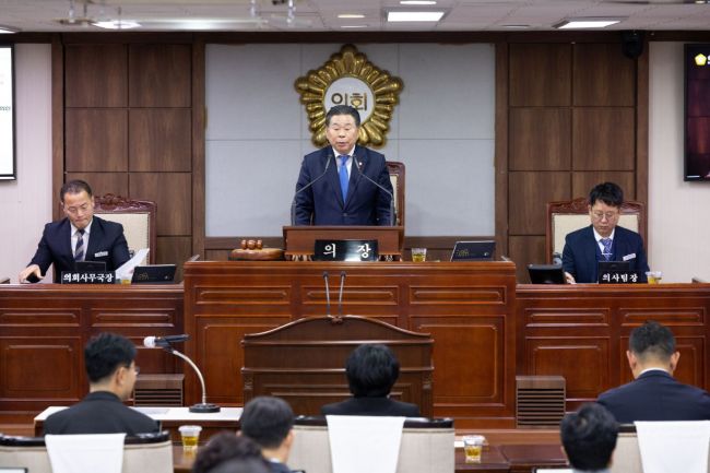 순천시의회, 제291회 제2차 정례회 일정 마무리