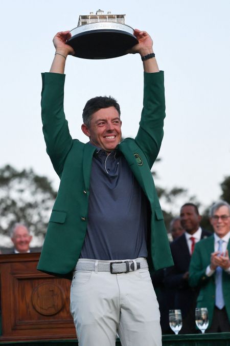 '커리어 그랜드슬래머' 매킬로이, 올해의 스포츠인 선정