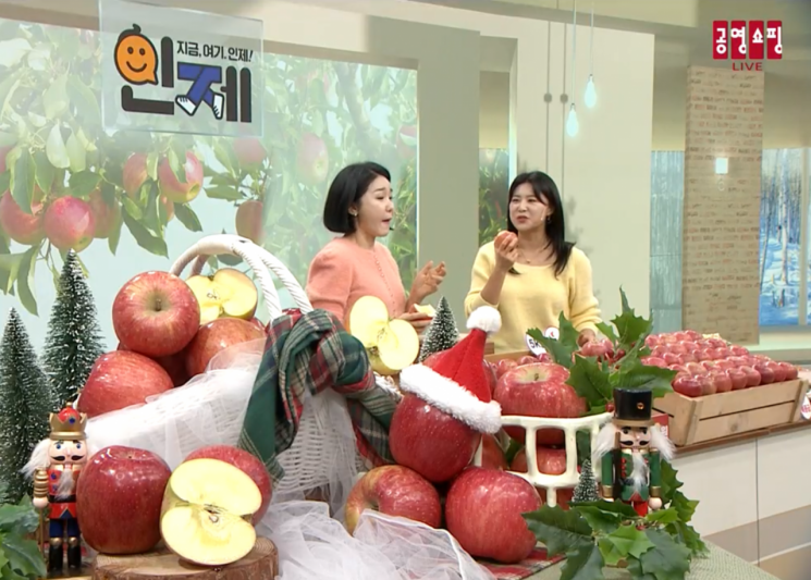 인제군, 22일 공영홈쇼핑서 '인제 사과' 올해 마지막 특별 판매